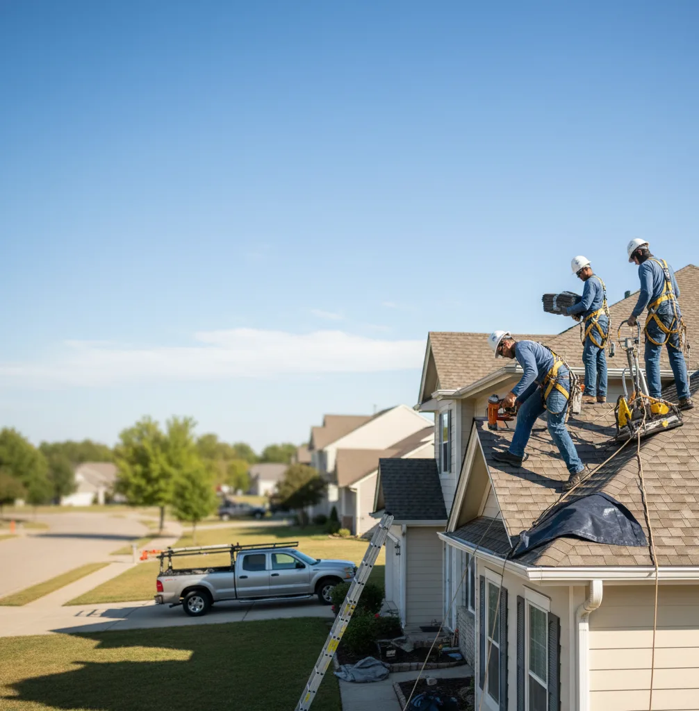 Storm Damage Repair in Stowell, TX